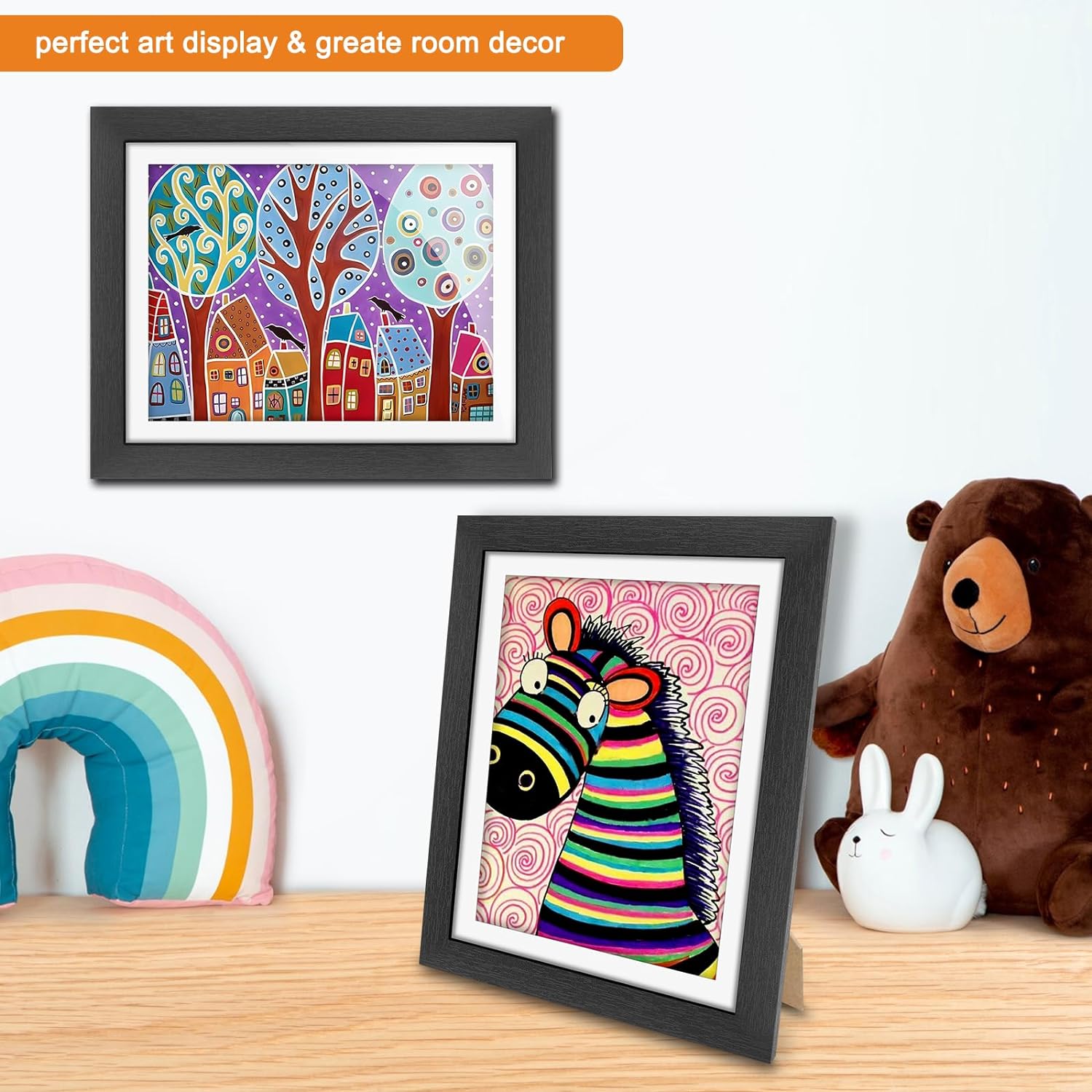 Marco De Arte Infantil Intercambiable Y Frontal