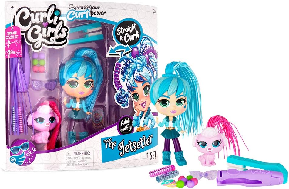 Curli Girls muñeca con mascota