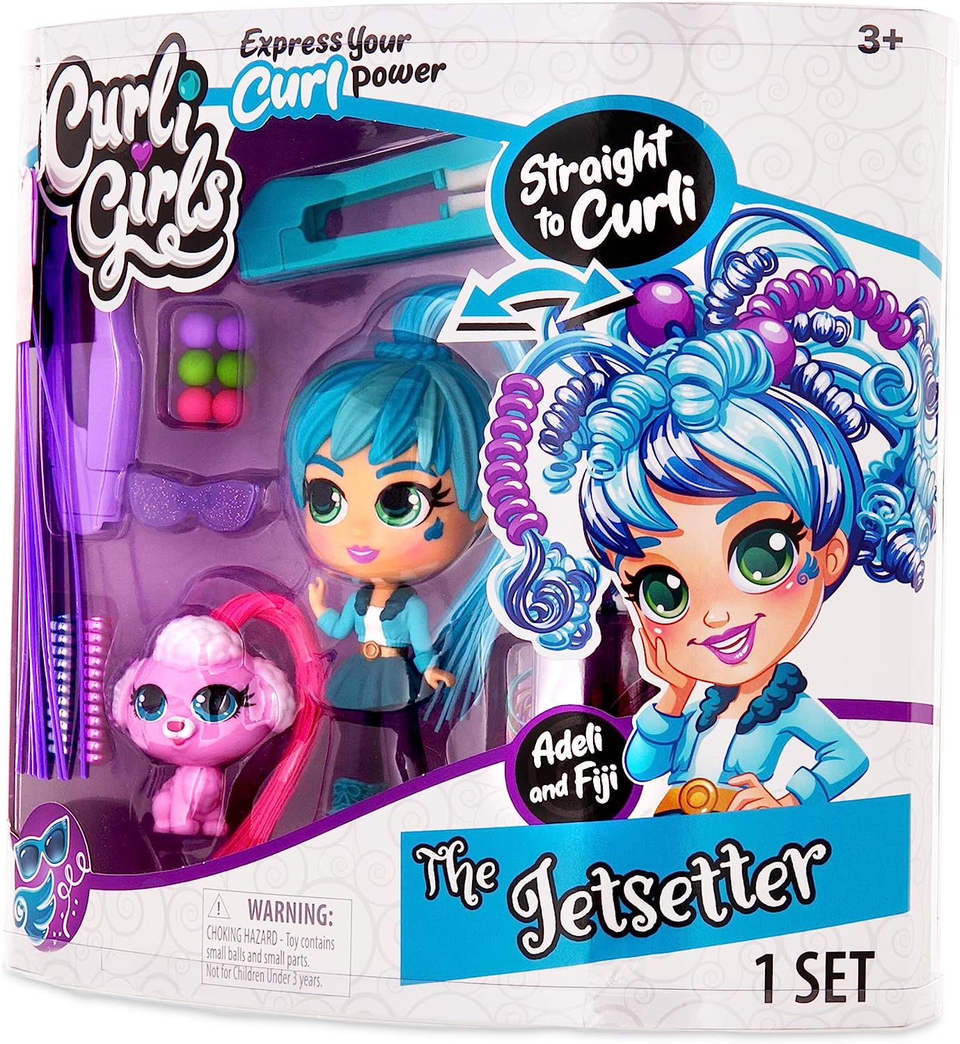 Curli Girls muñeca con mascota