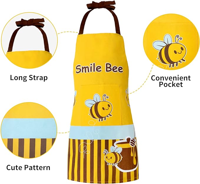 Delantal Manopla Y Gorro De Cocinero Infantil