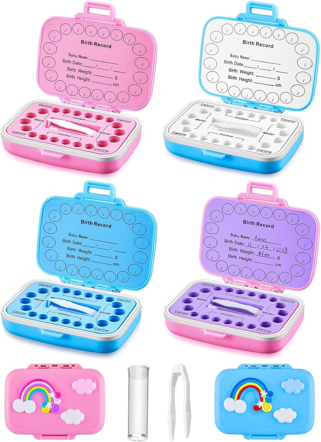 Caja De Recuerdos De Dientes Para Niños