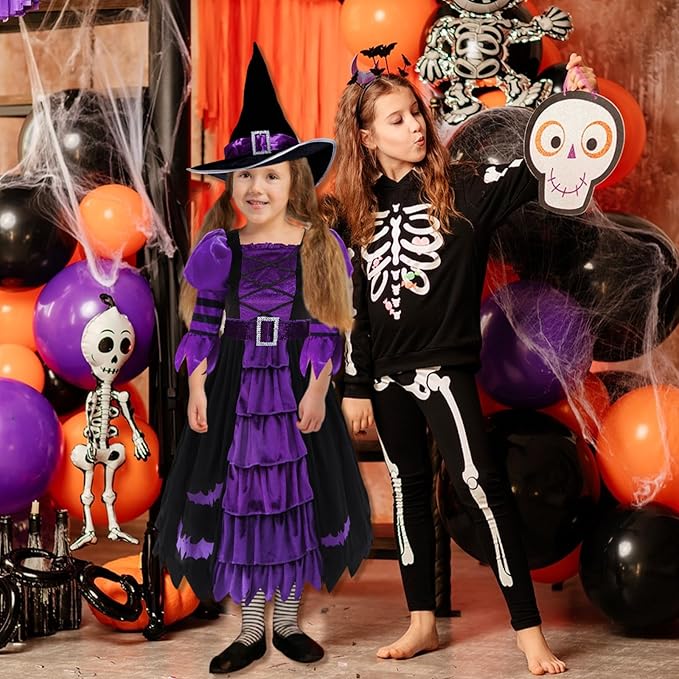 Disfraz De Bruja Terror De Halloween Infantil