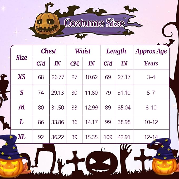 Disfraz De Bruja Terror De Halloween Infantil