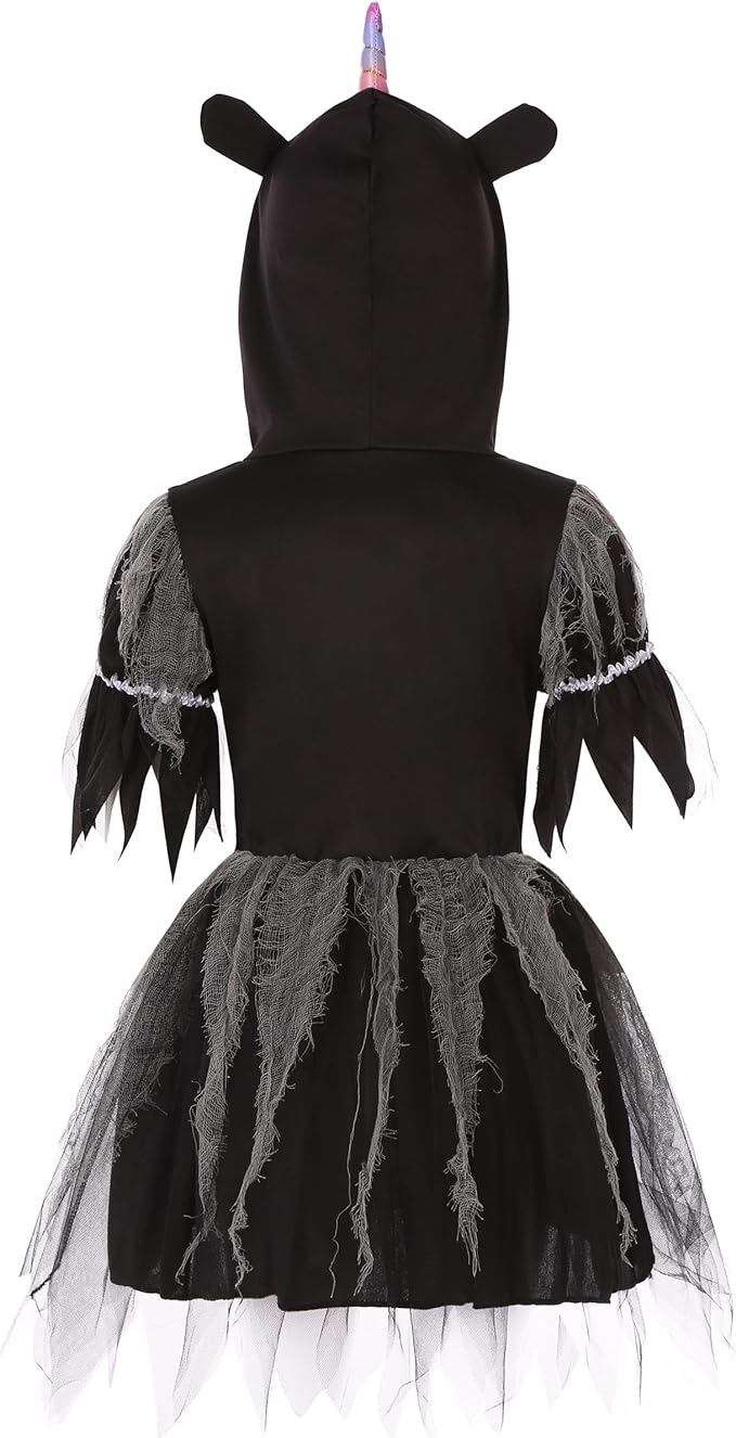 Disfraz Esqueleto De Unicornio Terror Halloween