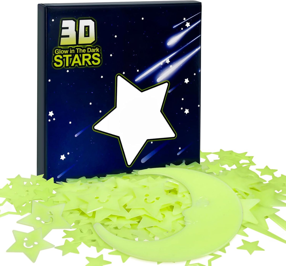220 Estrellas Que Brillan En La Oscuridad Set completo