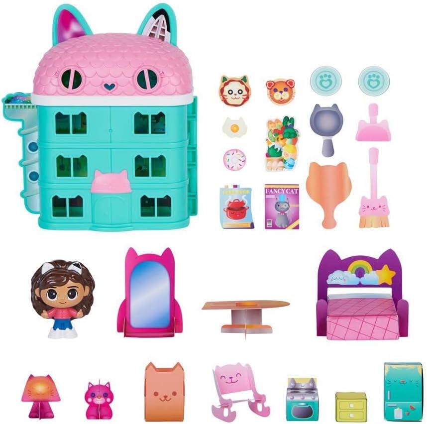 Gabby Dollhouse Casa De Muñecas Gato Playset