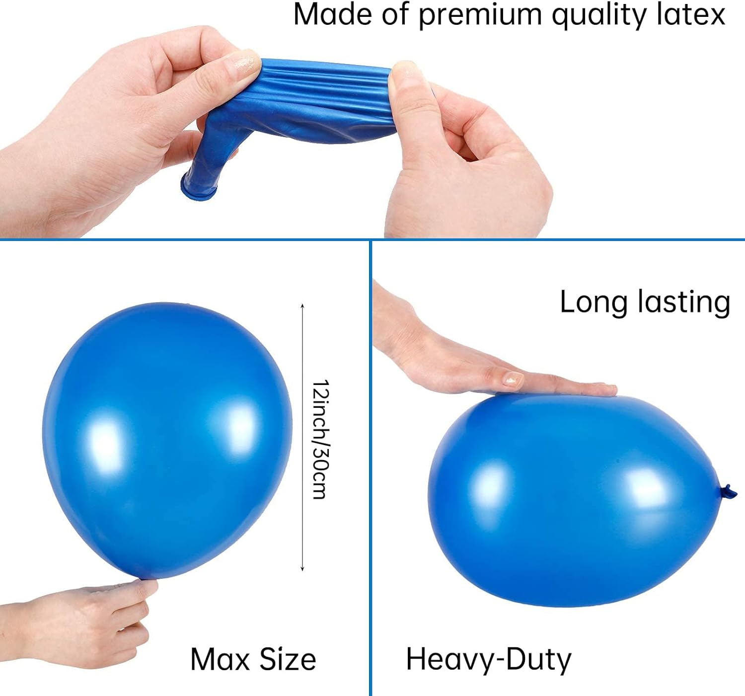 120 Globos De Látex Arcoíris De 30cm Multicolor