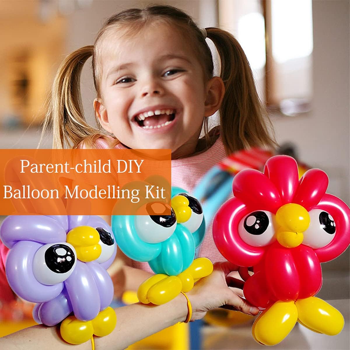 Globos De Látex Largos Mágicos Con Bomba