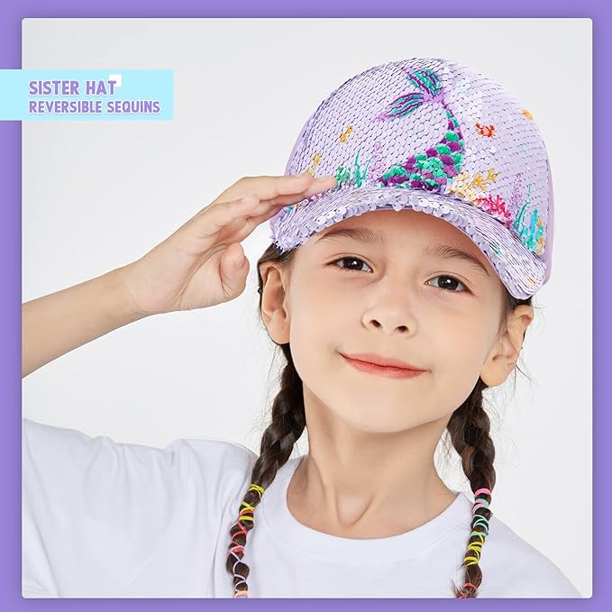 Gorra Para Sol Infantil De Unicornos O Sirenas