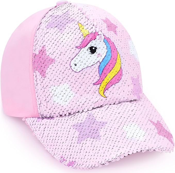 Gorra Para Sol Infantil De Unicornos O Sirenas