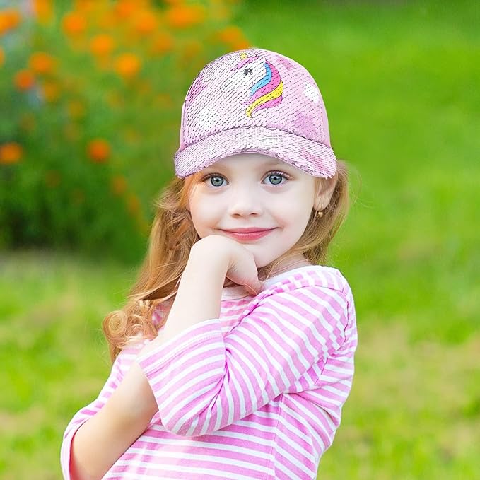 Gorra Para Sol Infantil De Unicornos O Sirenas