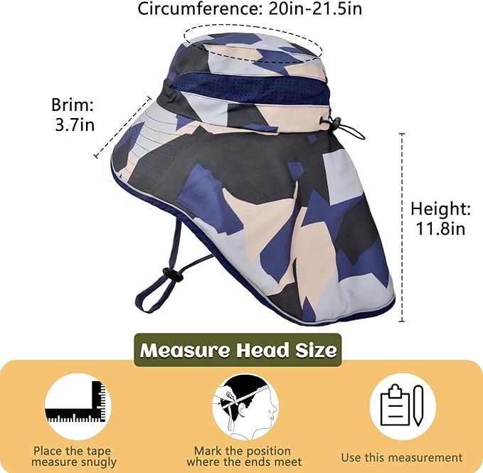 Sombrero De Sol Para Niños Protección Solar 50+