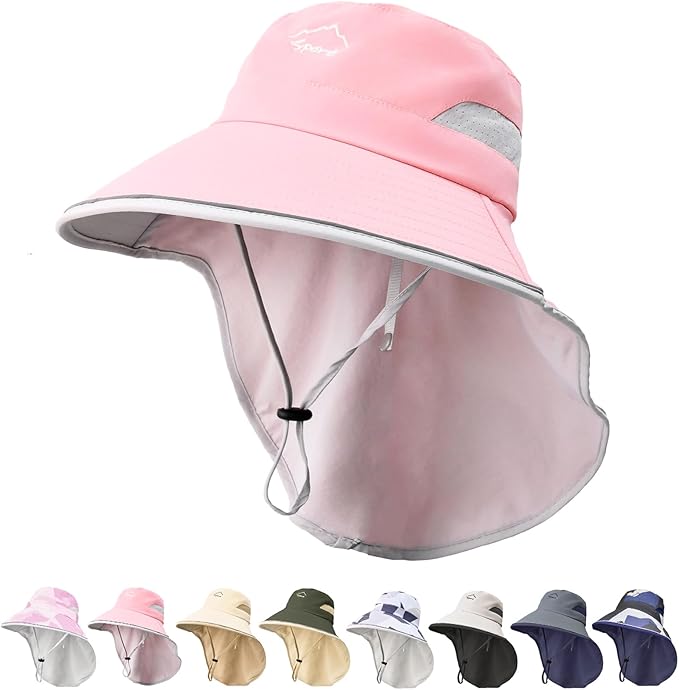 Sombrero De Sol Para Niños Protección Solar 50+