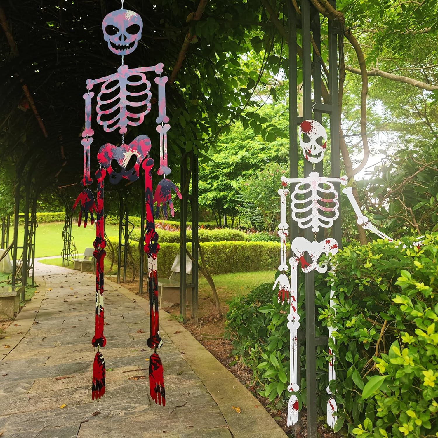 Decoración De Halloween Esqueleto Colgant 1.30m