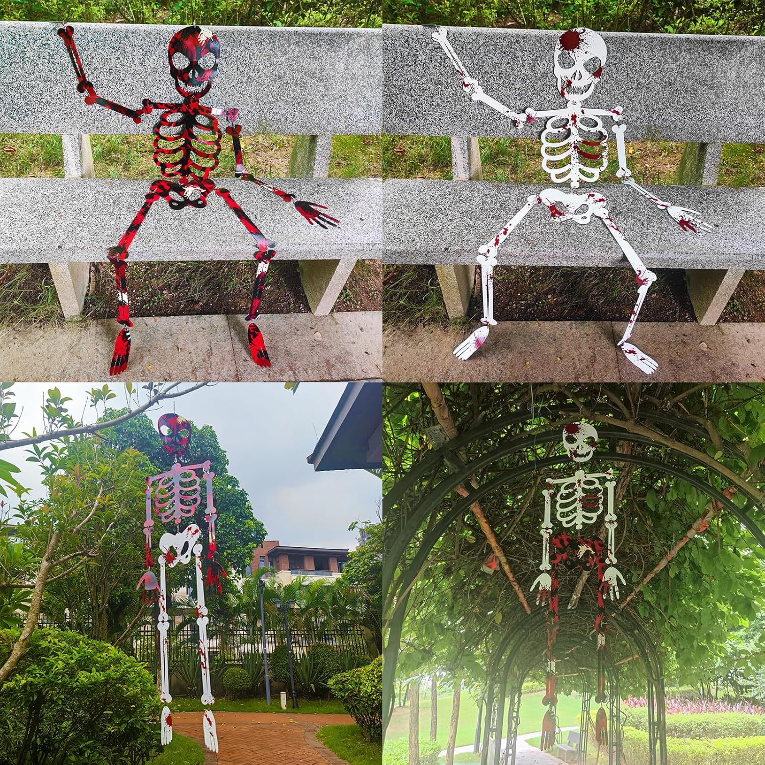 Decoración De Halloween Esqueleto Colgant 1.30m