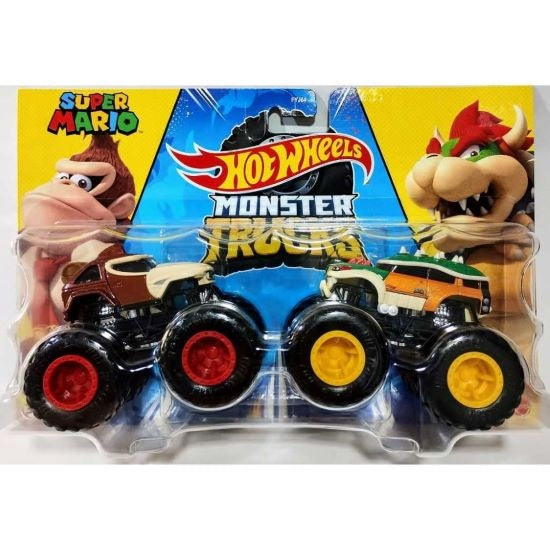 Hot Wheels Monster Trucks x2 varios diseños Teletiendauy