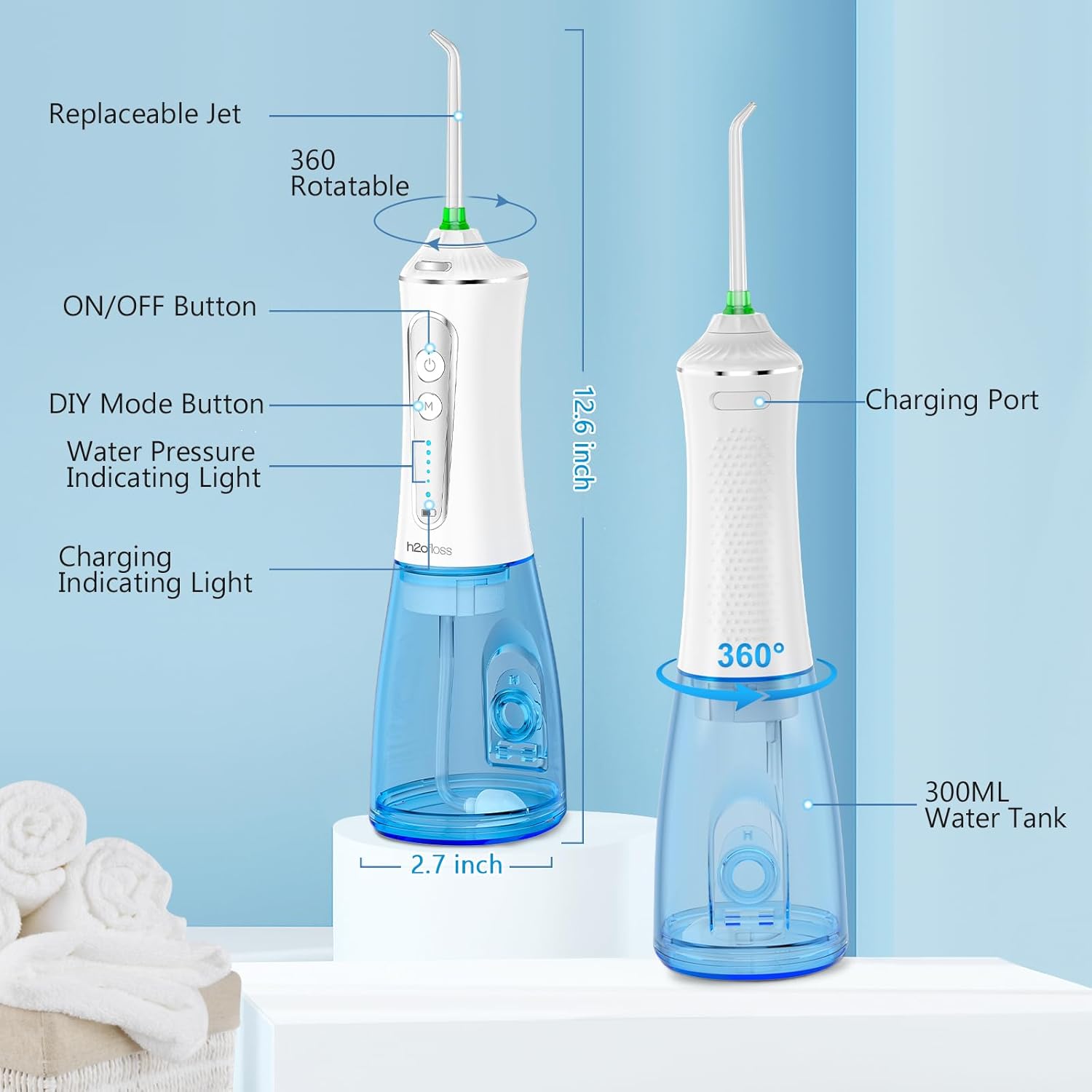 Limpiador Dental Hilo de agua Irrigador original