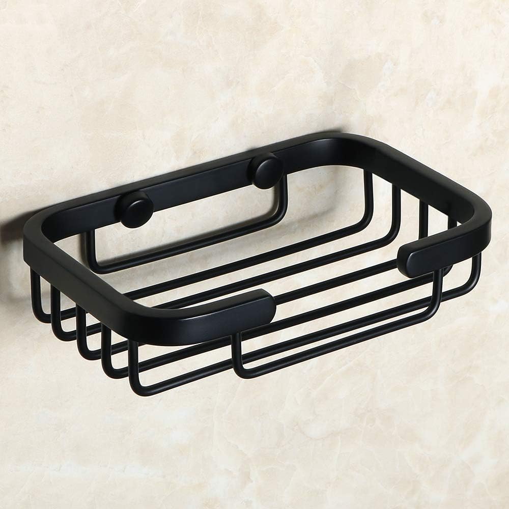 Jabonera Con Soporte De Pared Acero Inoxidable