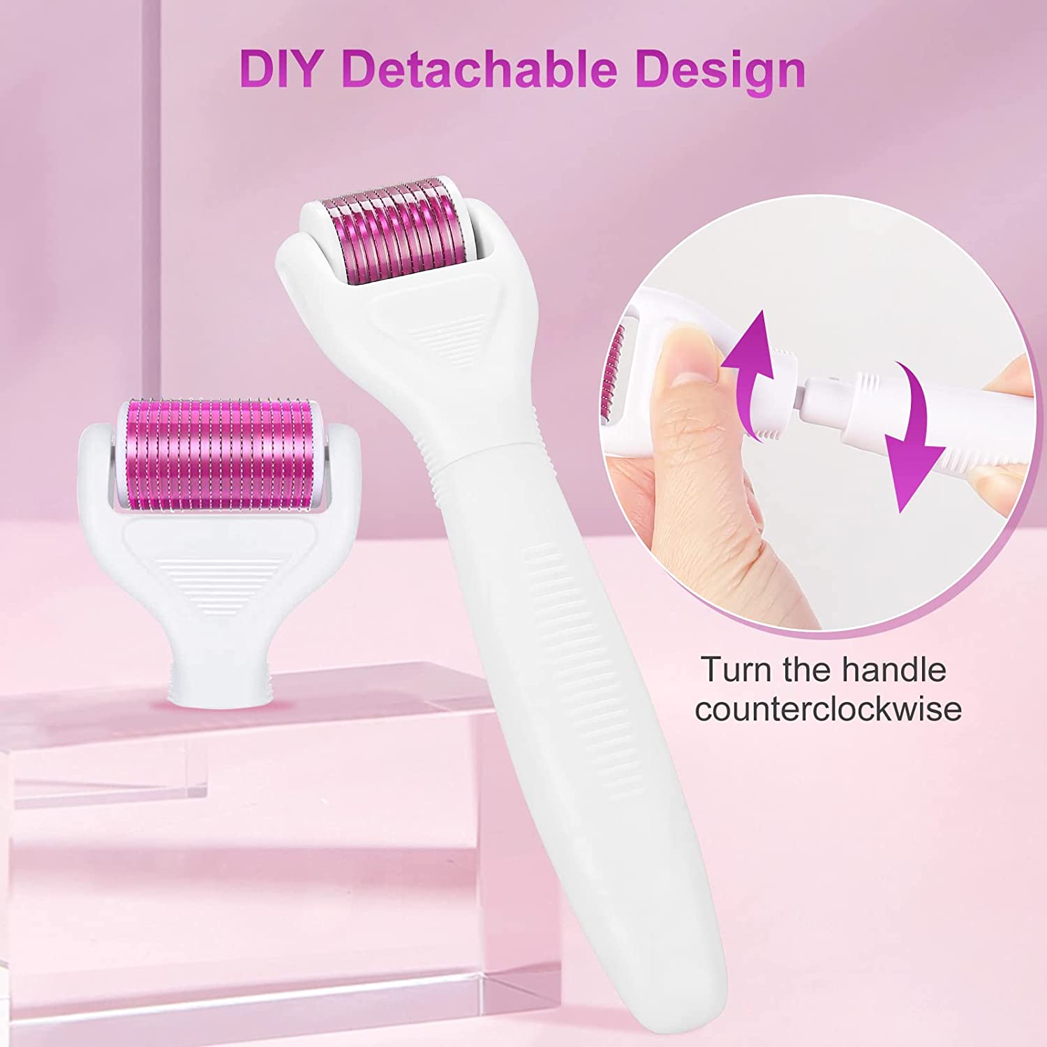 Derma Roller Kit para rostro y cuerpo