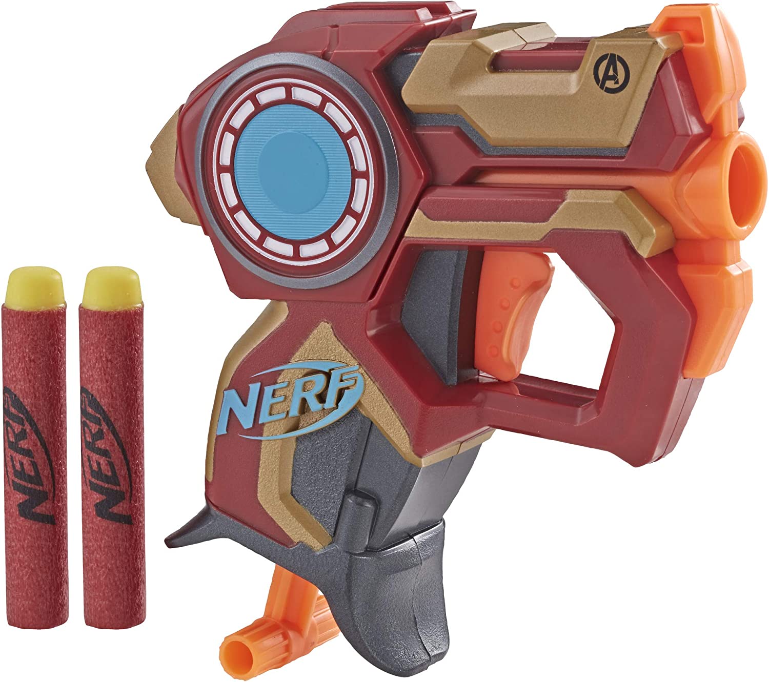 Lanzador Nerf Iron Man Con 2 Dardos Repuesto