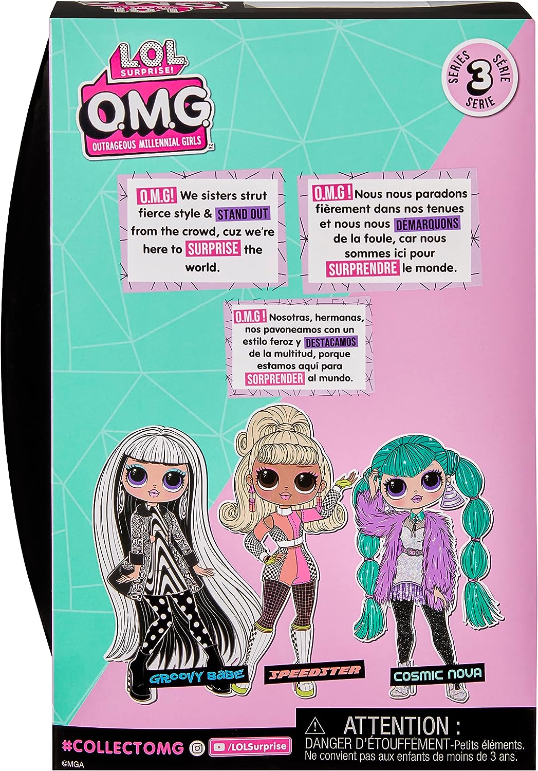 Lol Surprise Omg Hos Muñeca Cosmic Nova