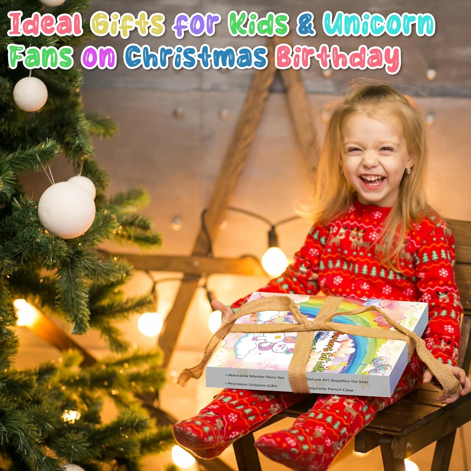 Cartuchera De Unicornio Con 73 Útiles Escolares