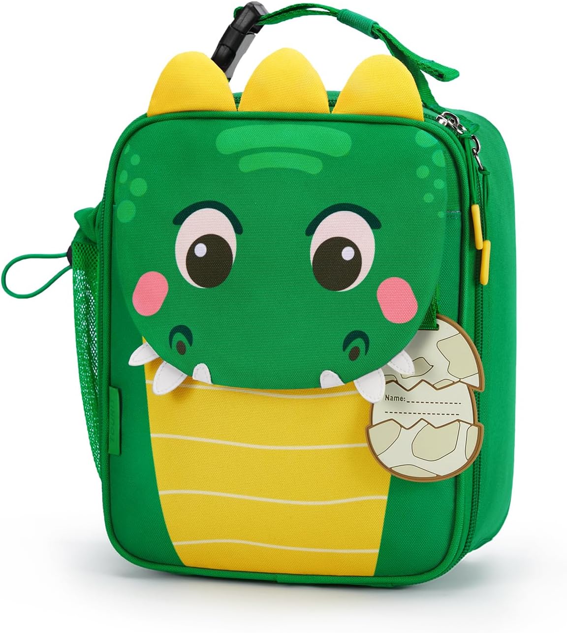 Lonchera Dinosaurio Con Soporte Para Botella