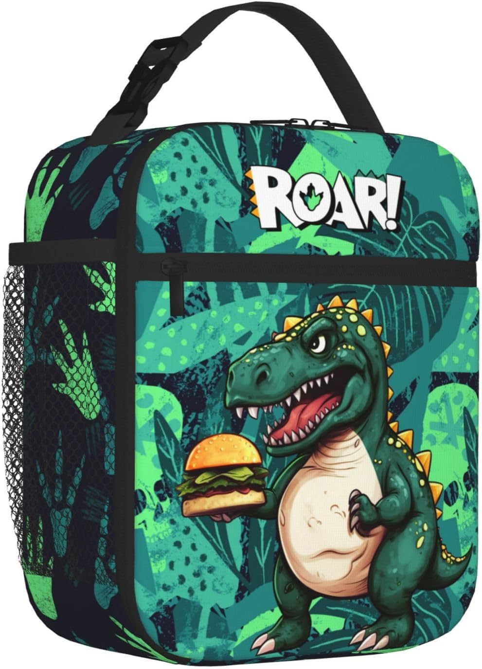 Lunchera Térmica Impermeable De Dinosaurio