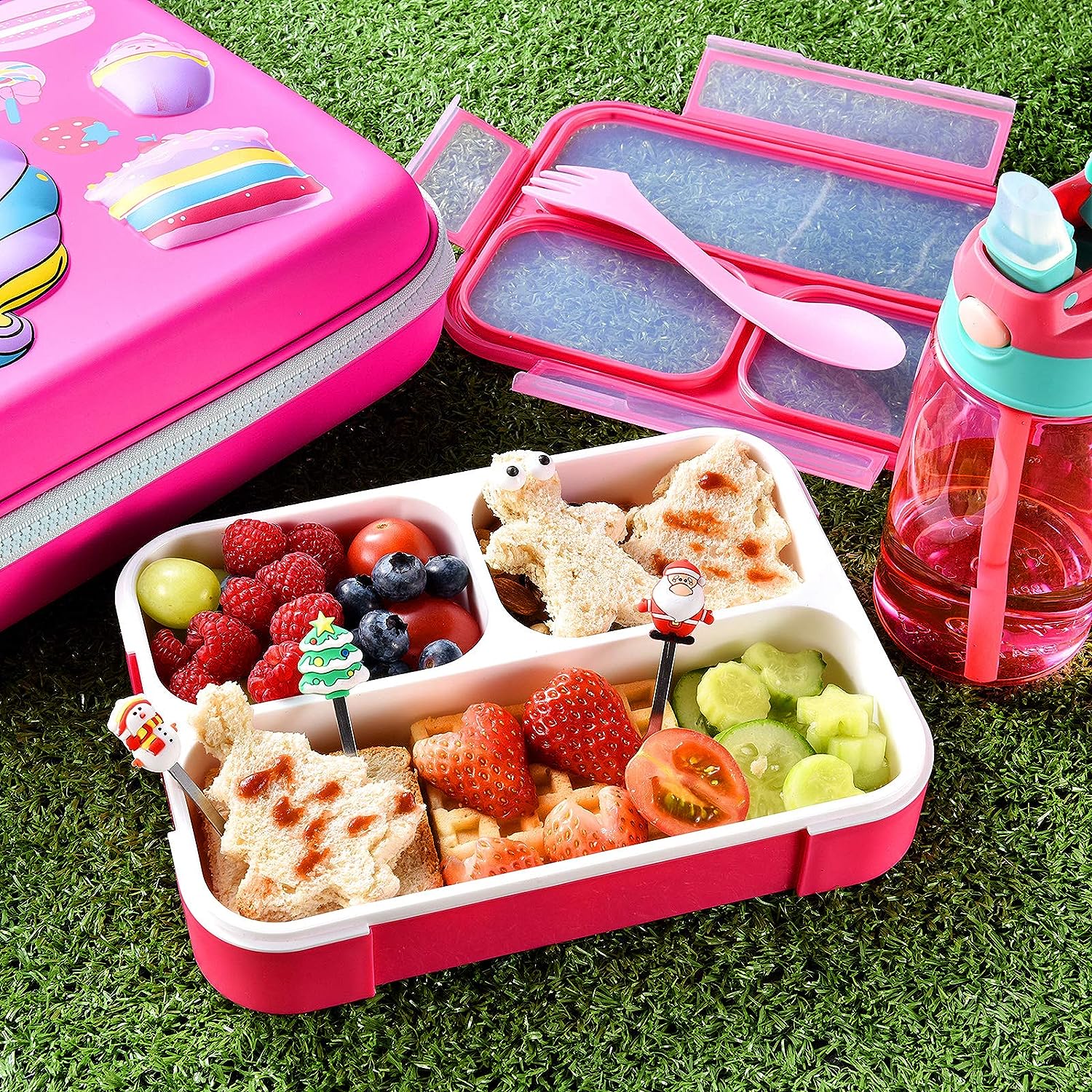 Lonchera 3d Infantil Varios Diseños Completa