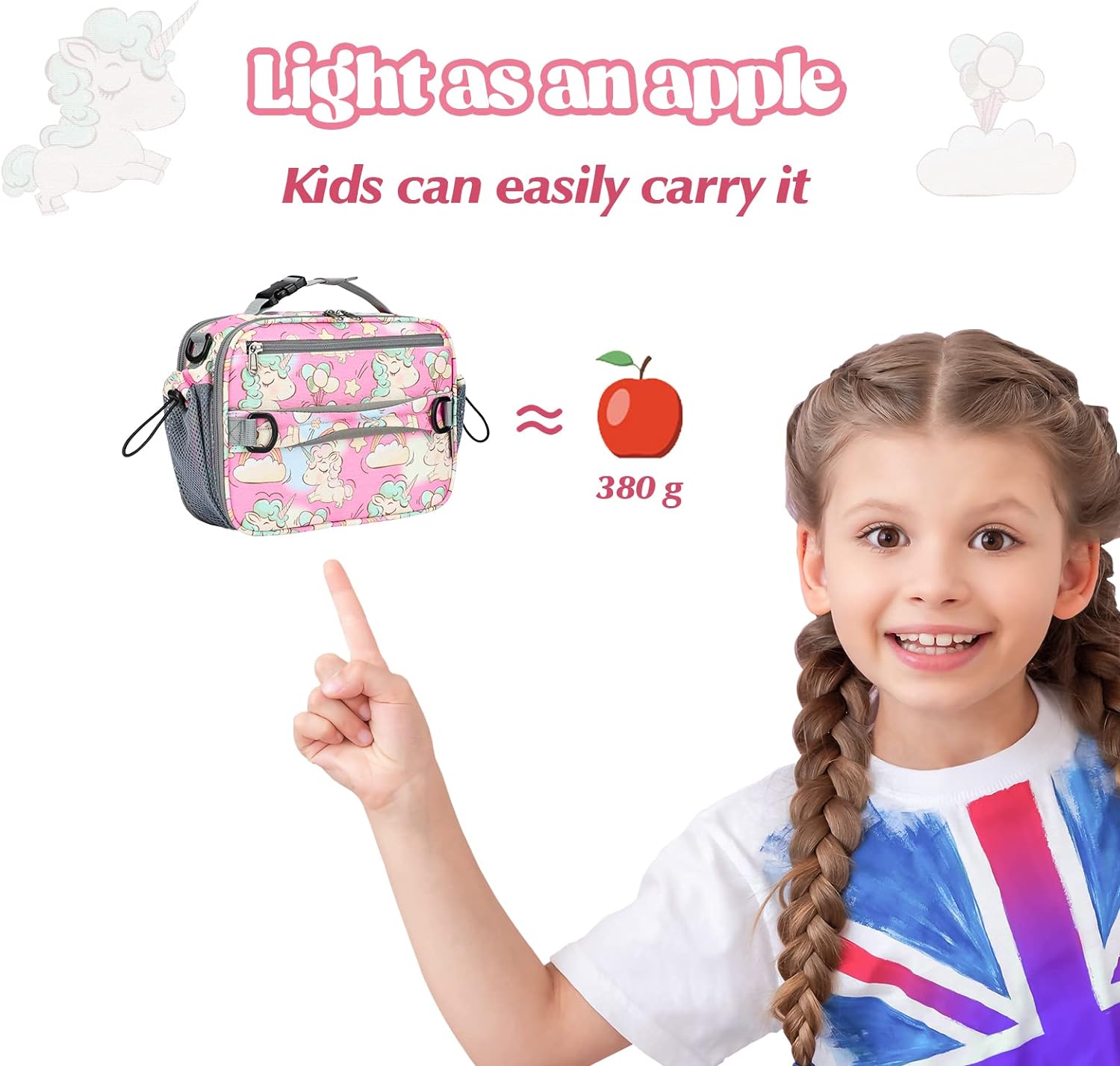 Lonchera Expandible Infantil Aislada 9 Litros