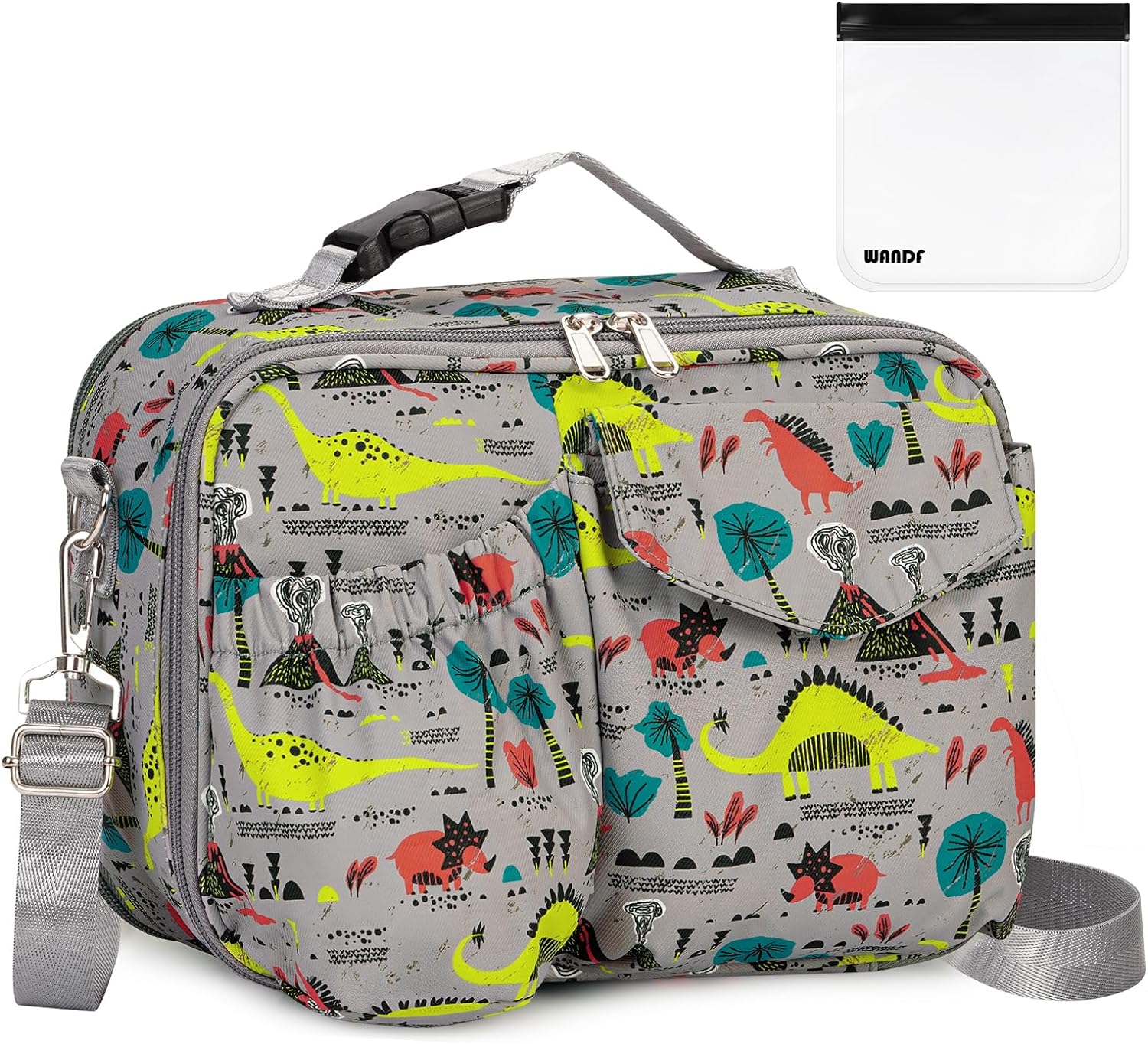 Lonchera Expandible unicornio o dinosaurio Aislamiento Térmico