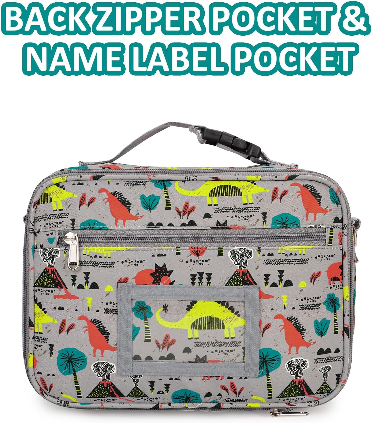 Lonchera Expandible unicornio o dinosaurio Aislamiento Térmico