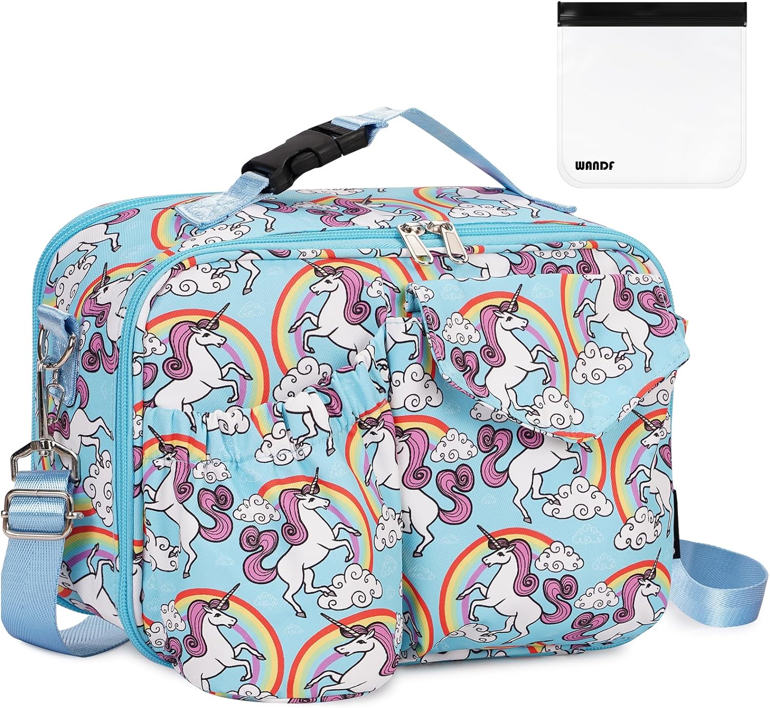 Lonchera Expandible unicornio o dinosaurio Aislamiento Térmico