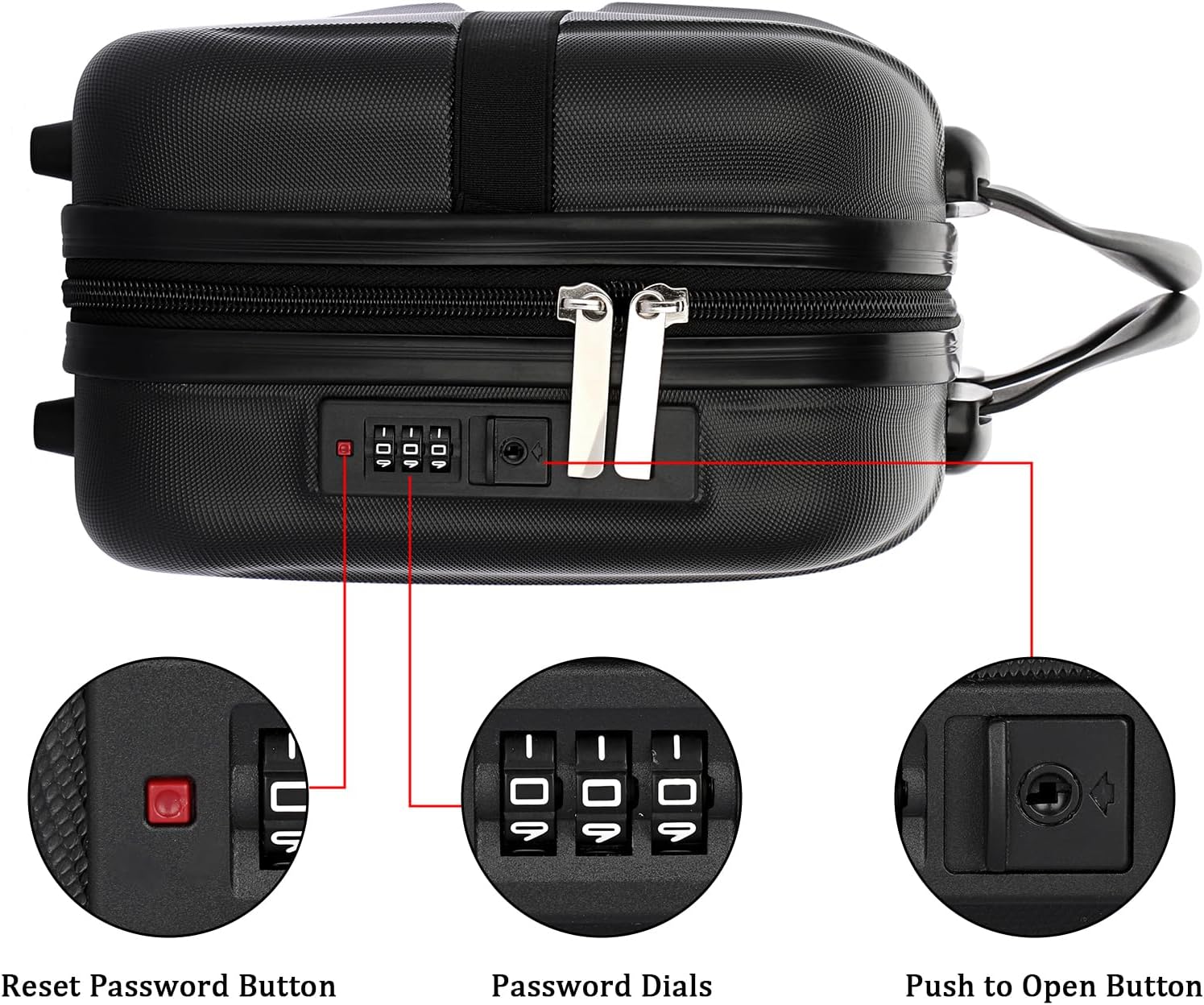 Maleta De Maquillaje Rígida Portatil Y Segura