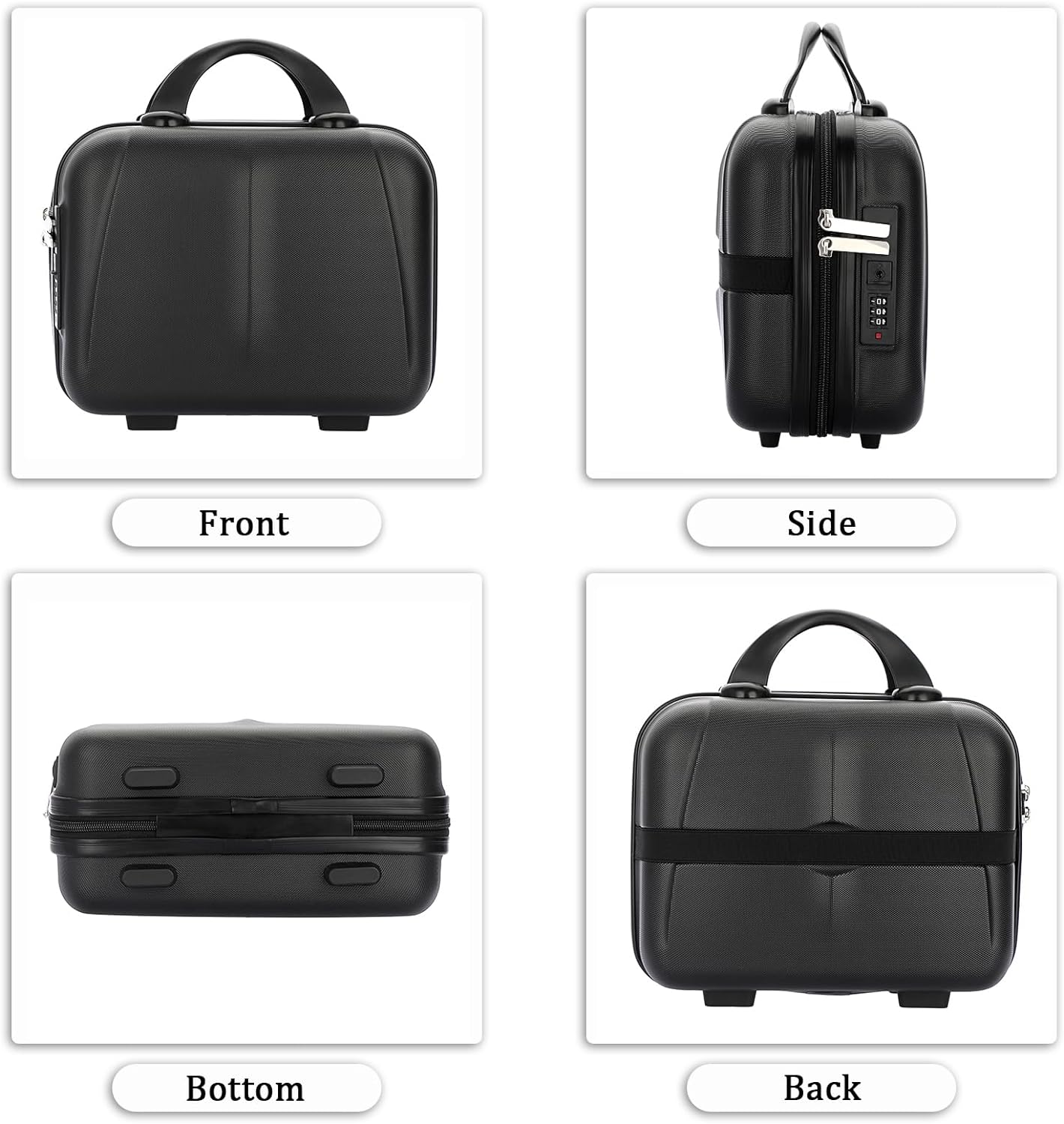 Maleta De Maquillaje Rígida Portatil Y Segura