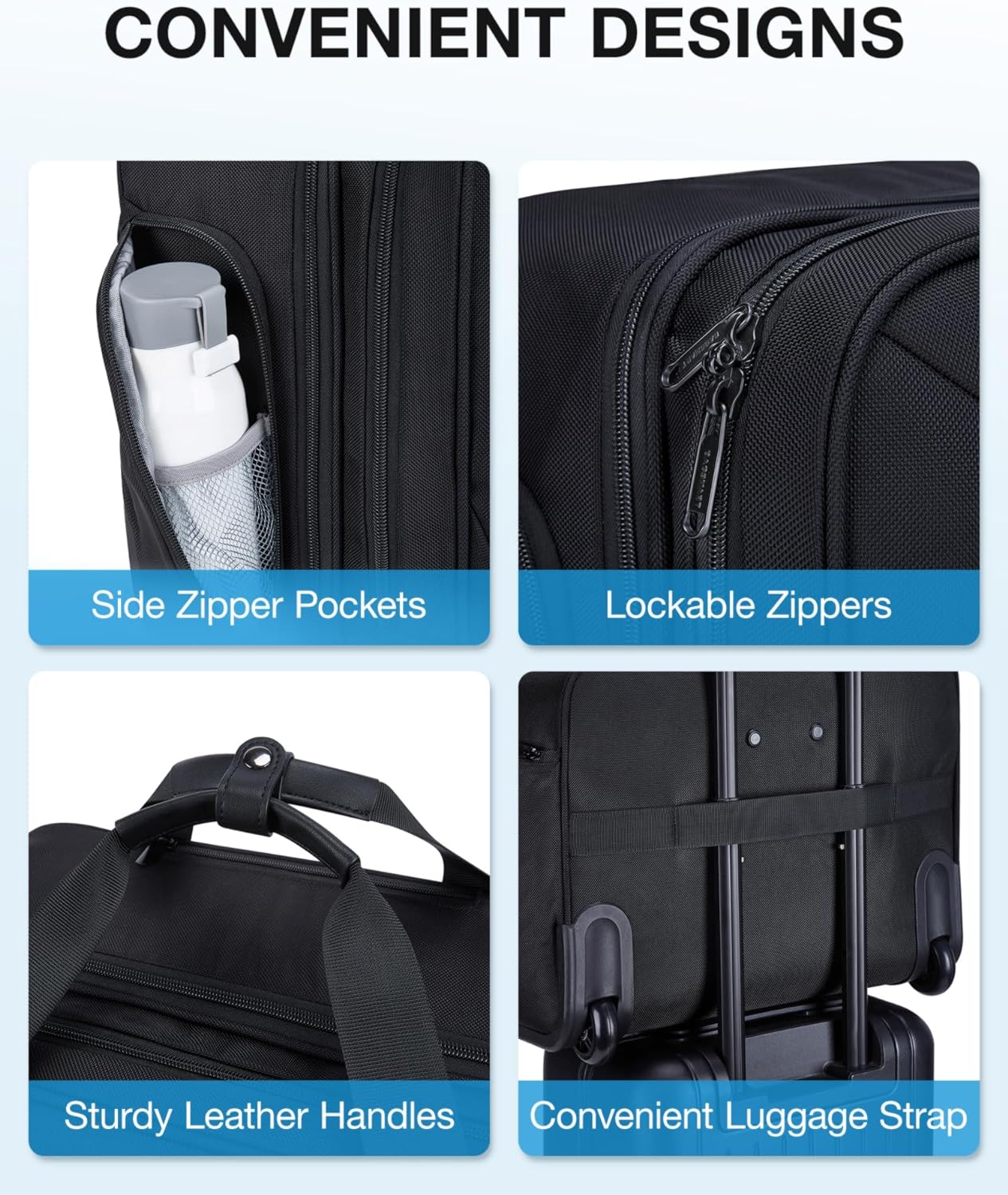 Bolso De Computadora Portátil Con Ruedas 17.3