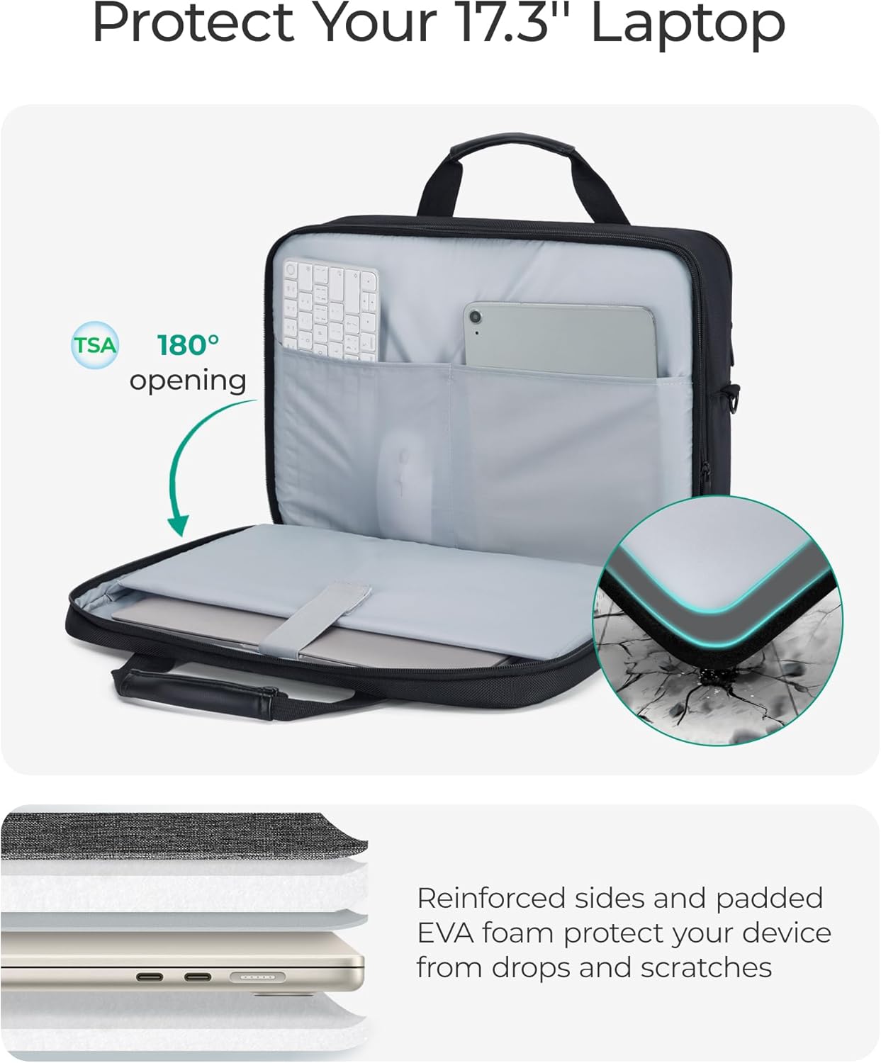 Maletín Expandible Para Computadora Portátil