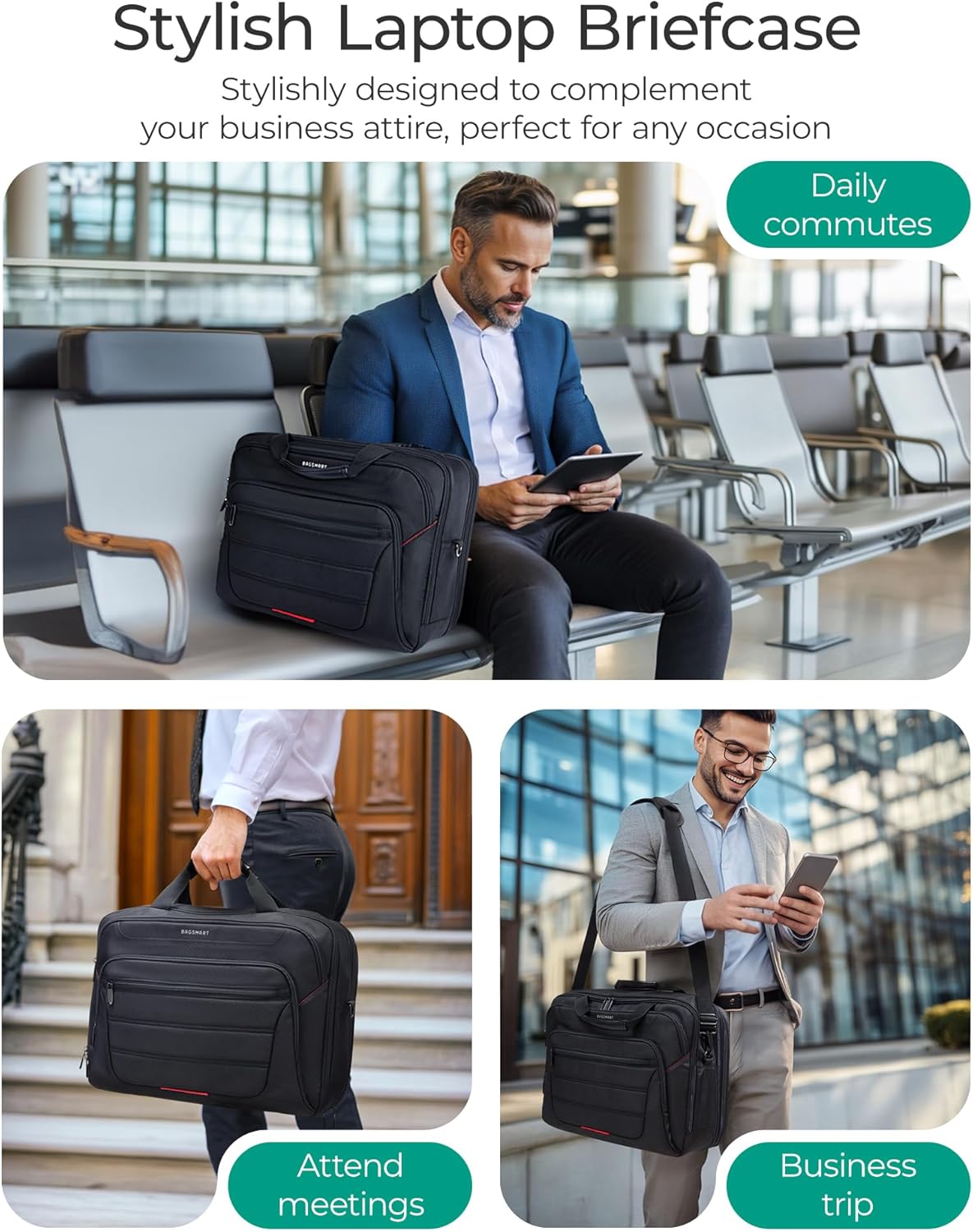 Maletín Expandible Para Computadora Portátil