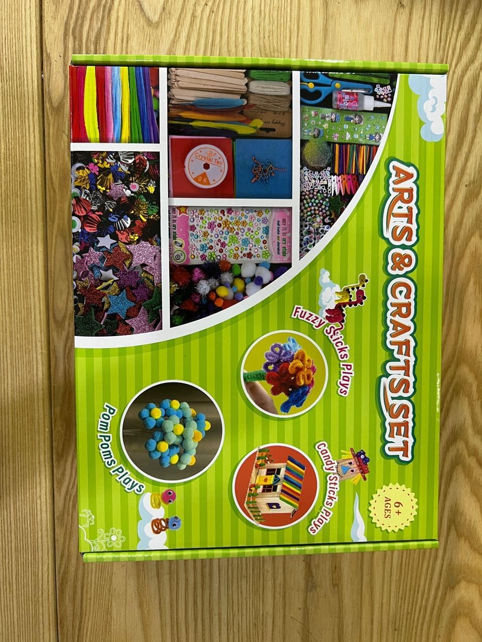 Kit De Manualidad Infantil X 2000 Piezas Arte