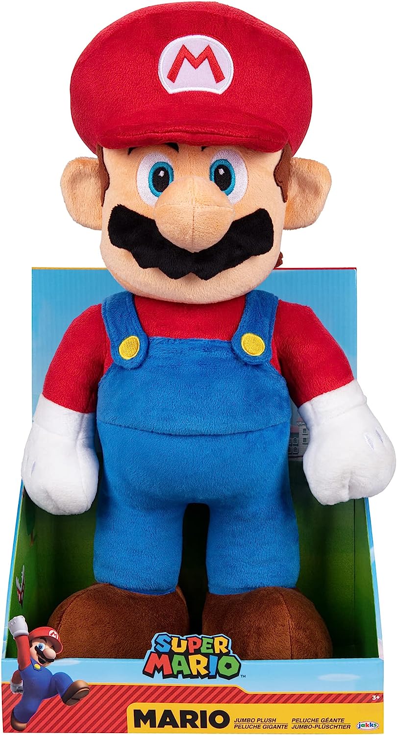Super Mario peluche Gigante Nintendo Jumbo