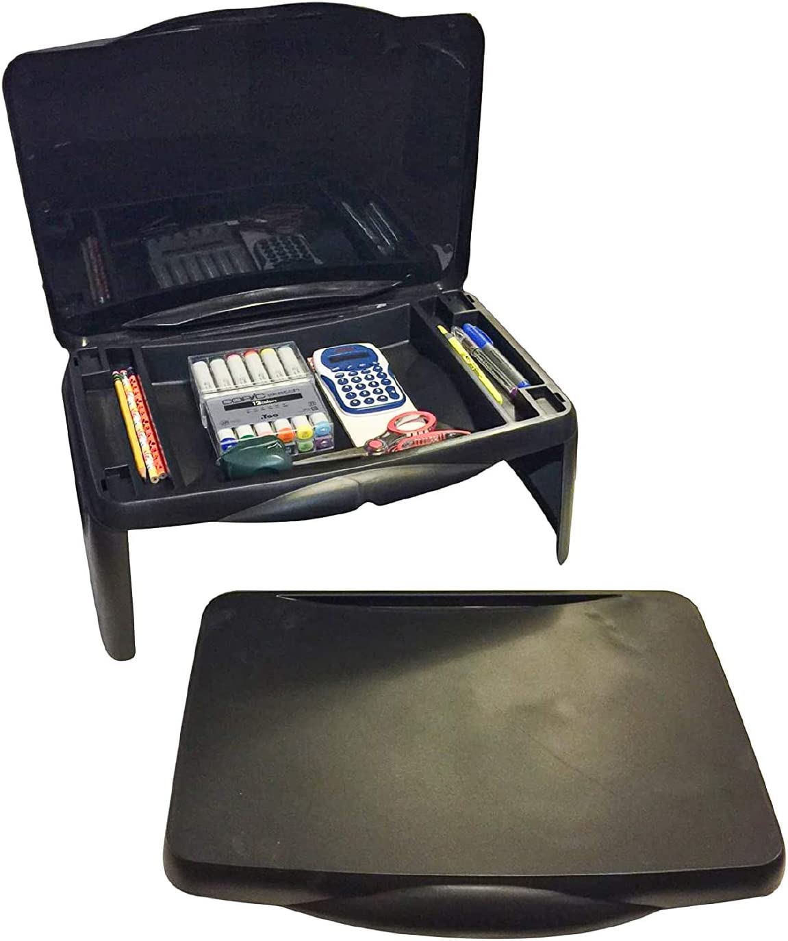 Mesita Plegable Con Almacenamiento Portátil