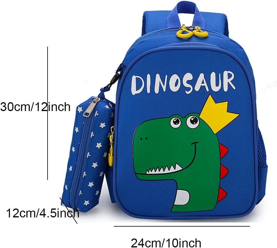 Mochila Y Cartuchera Dinosaurio Super Liviana