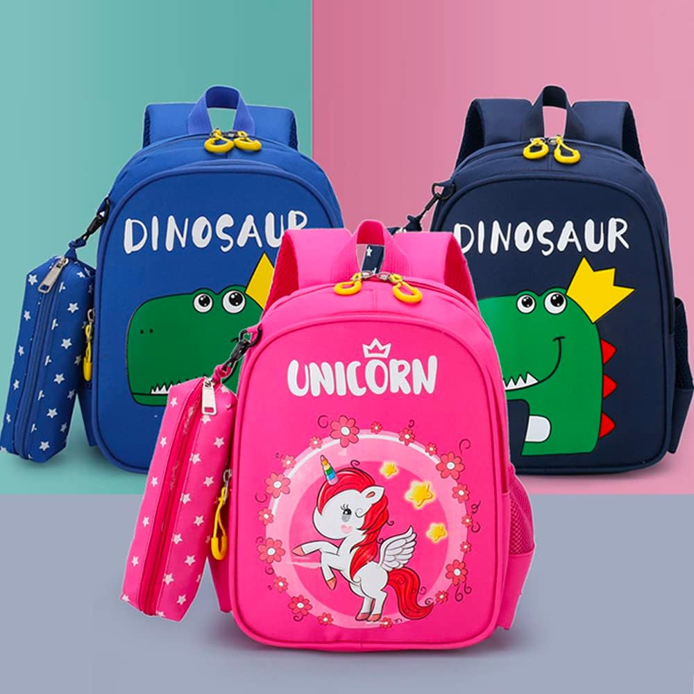 Mochila Y Cartuchera Dinosaurio Super Liviana