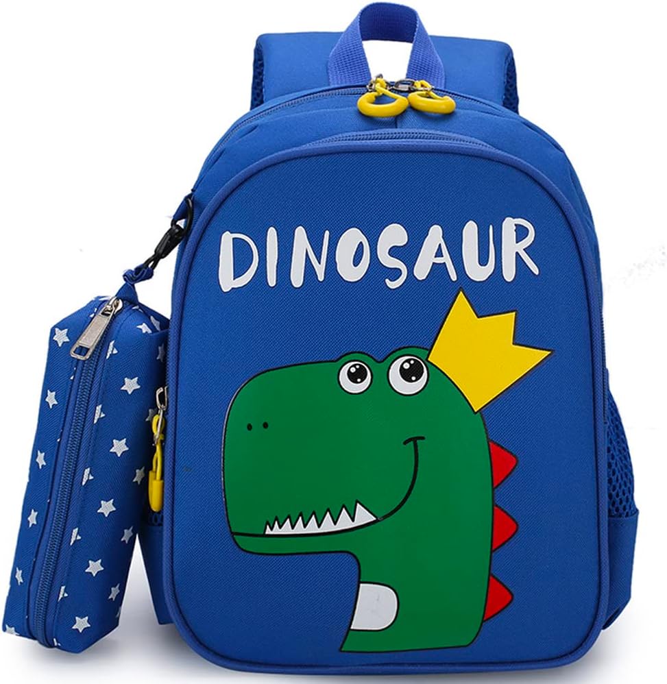 Mochila Y Cartuchera Dinosaurio Super Liviana