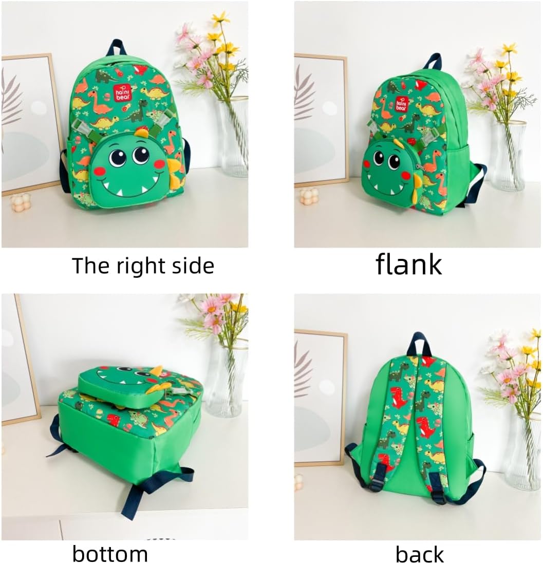 Mochila Dinosaurio Infantil Correa Ajustable