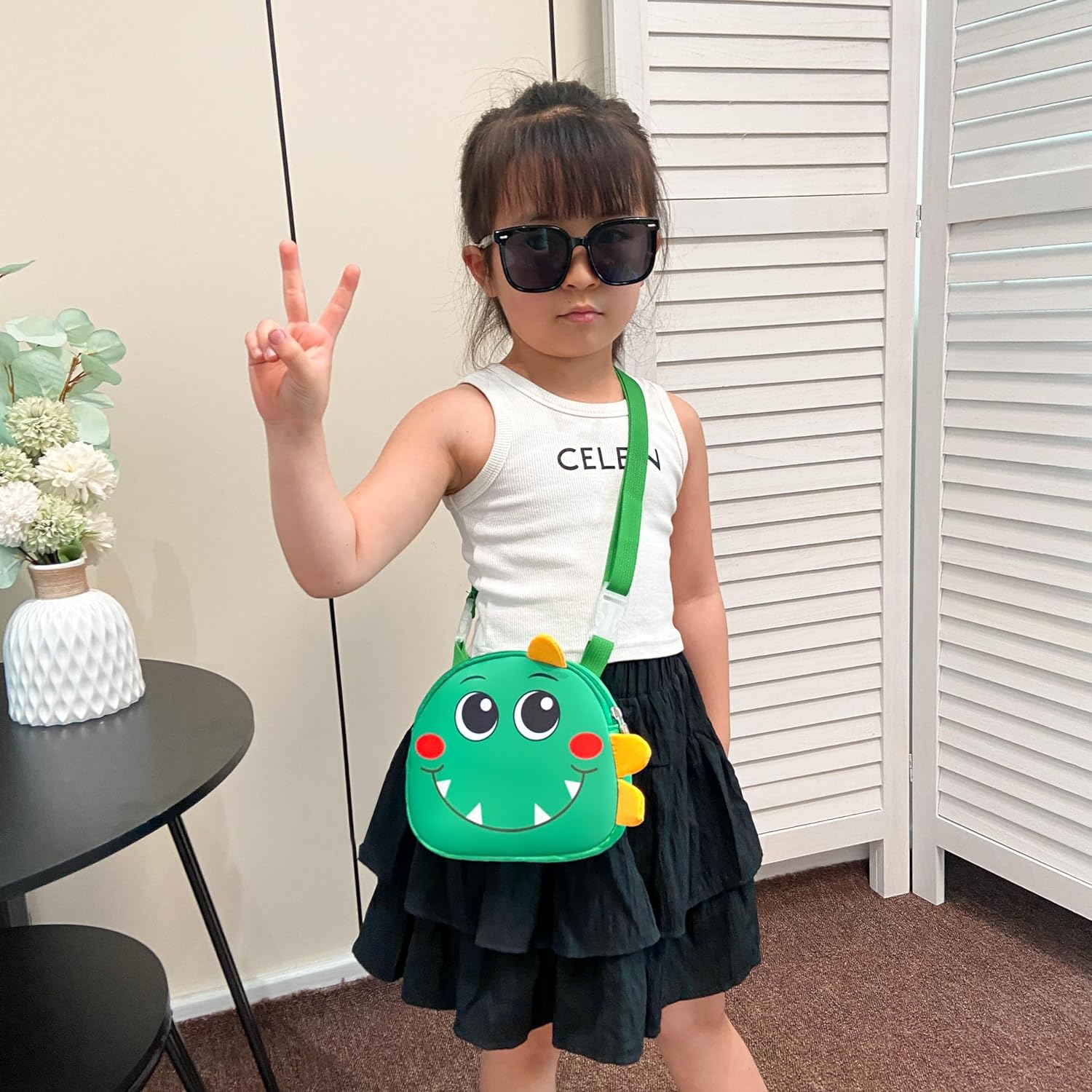 Mochila Dinosaurio Infantil Correa Ajustable