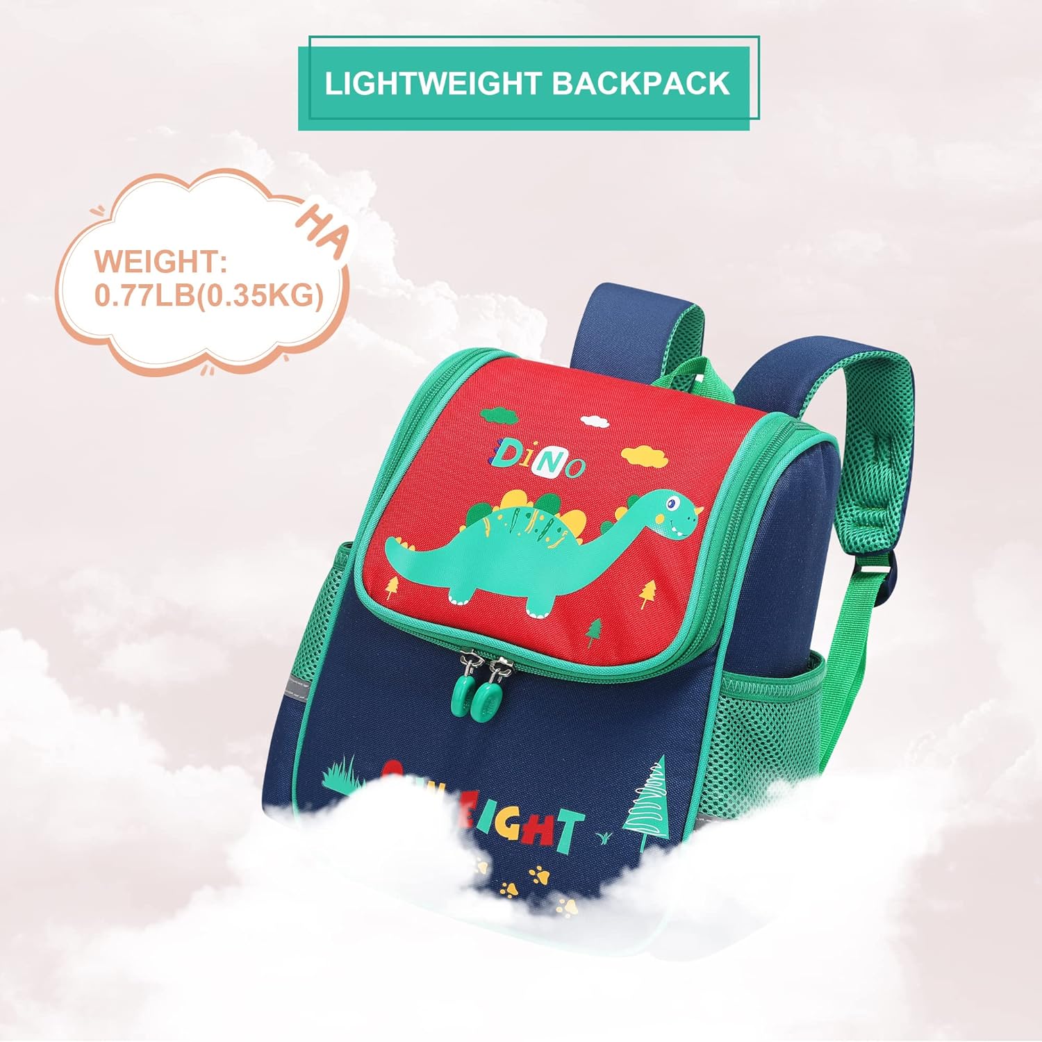 Mochila De Dinosaurios Para Jardin De Infantes