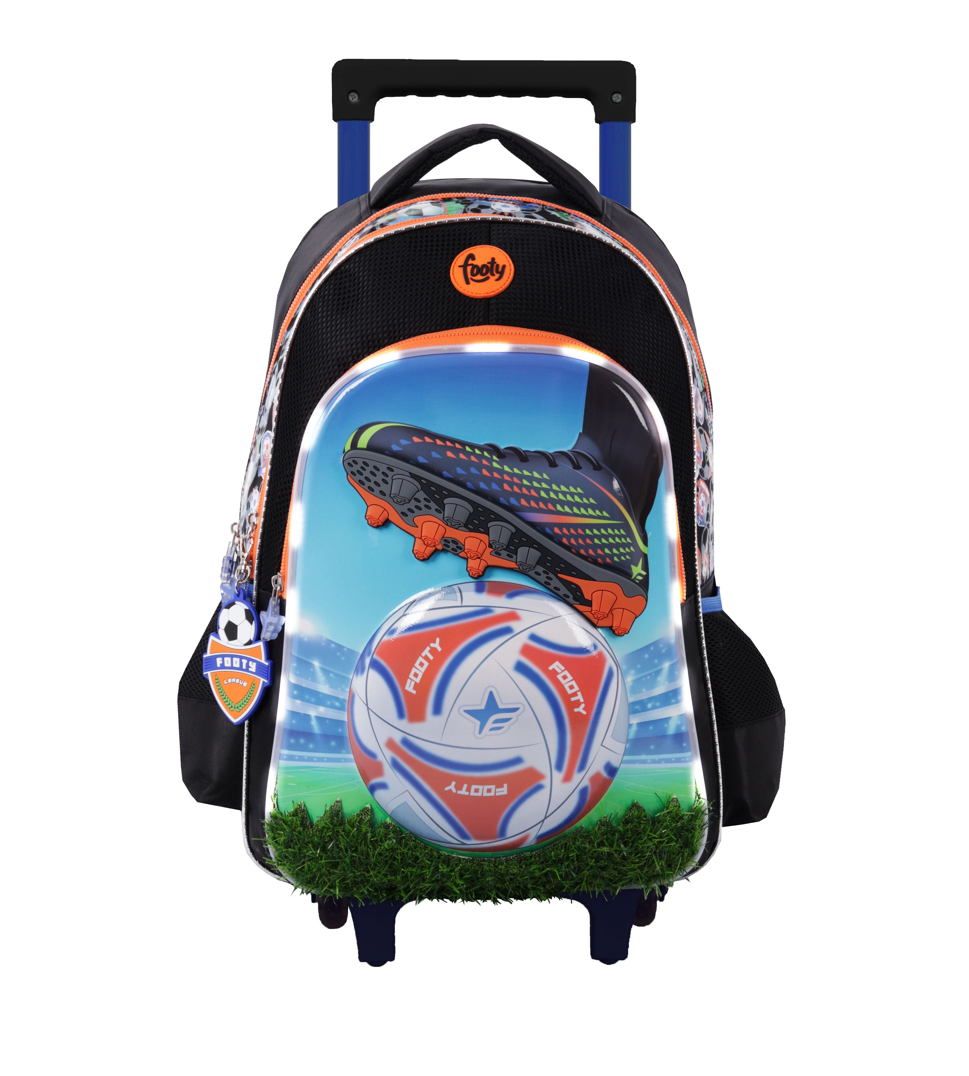 Mochila Con Ruedas Footy Champions Futbol