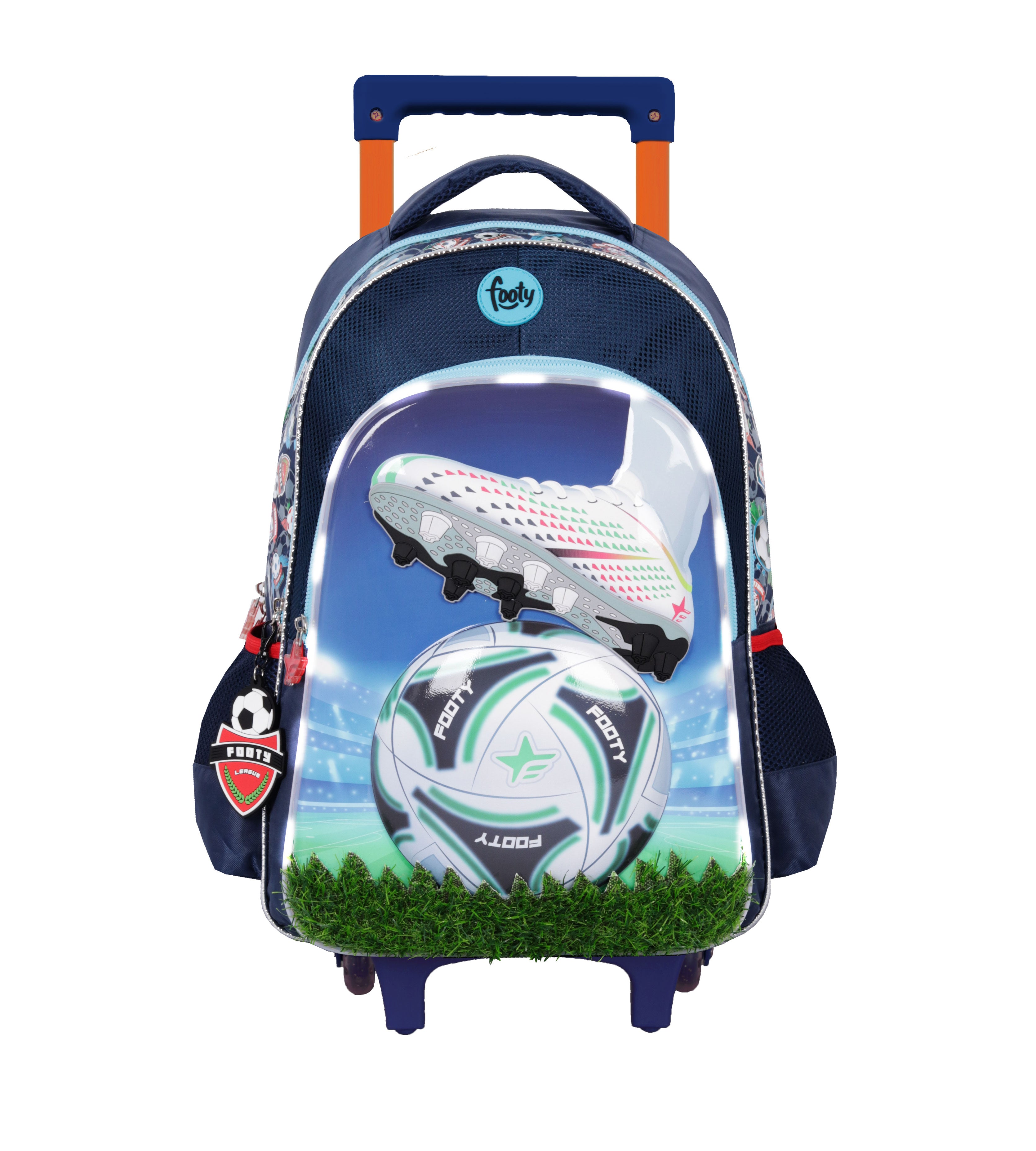 Mochila Con Ruedas Footy Champions Futbol