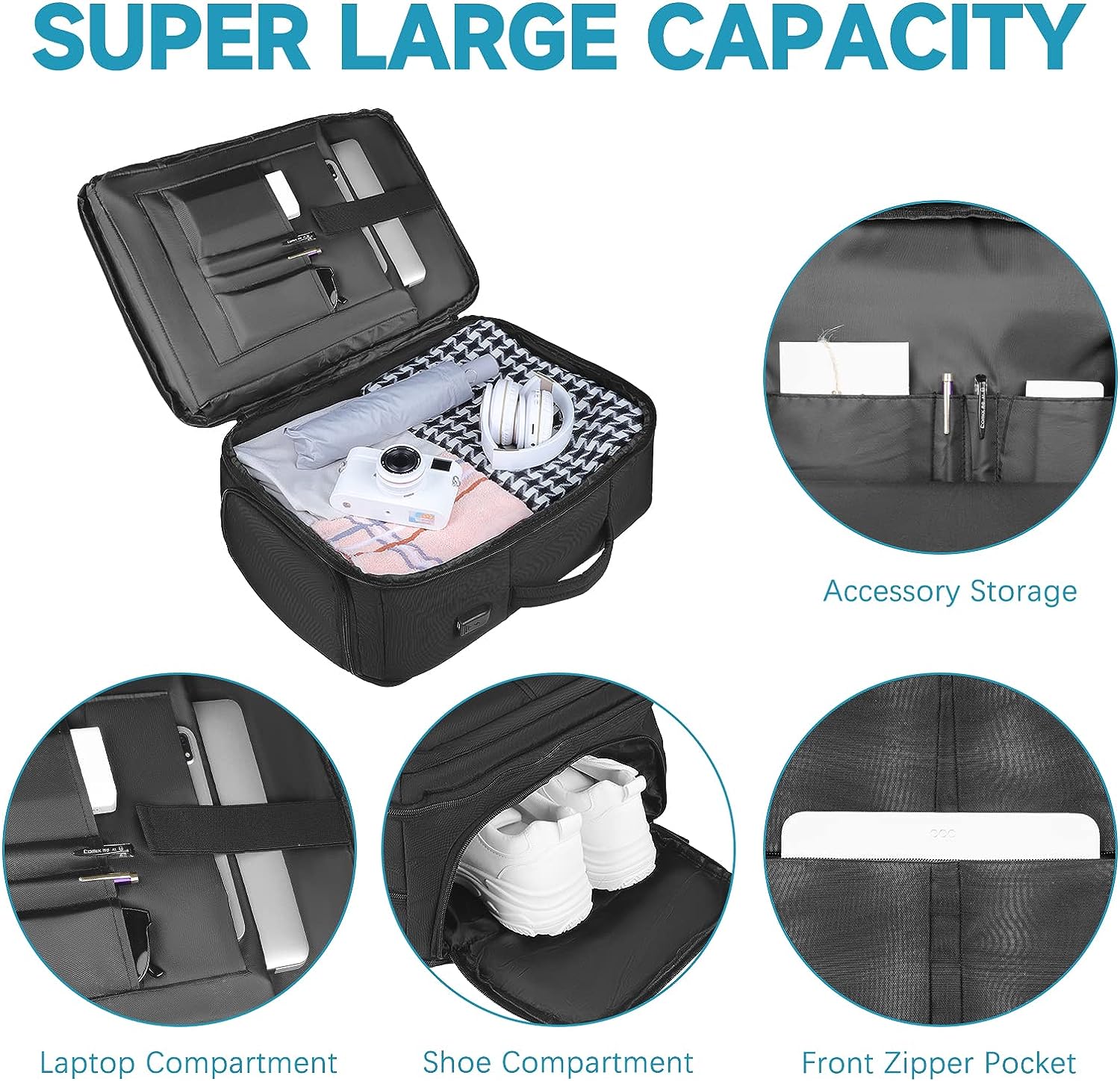 Mochila Puerto Usb Expandible E Impermeable